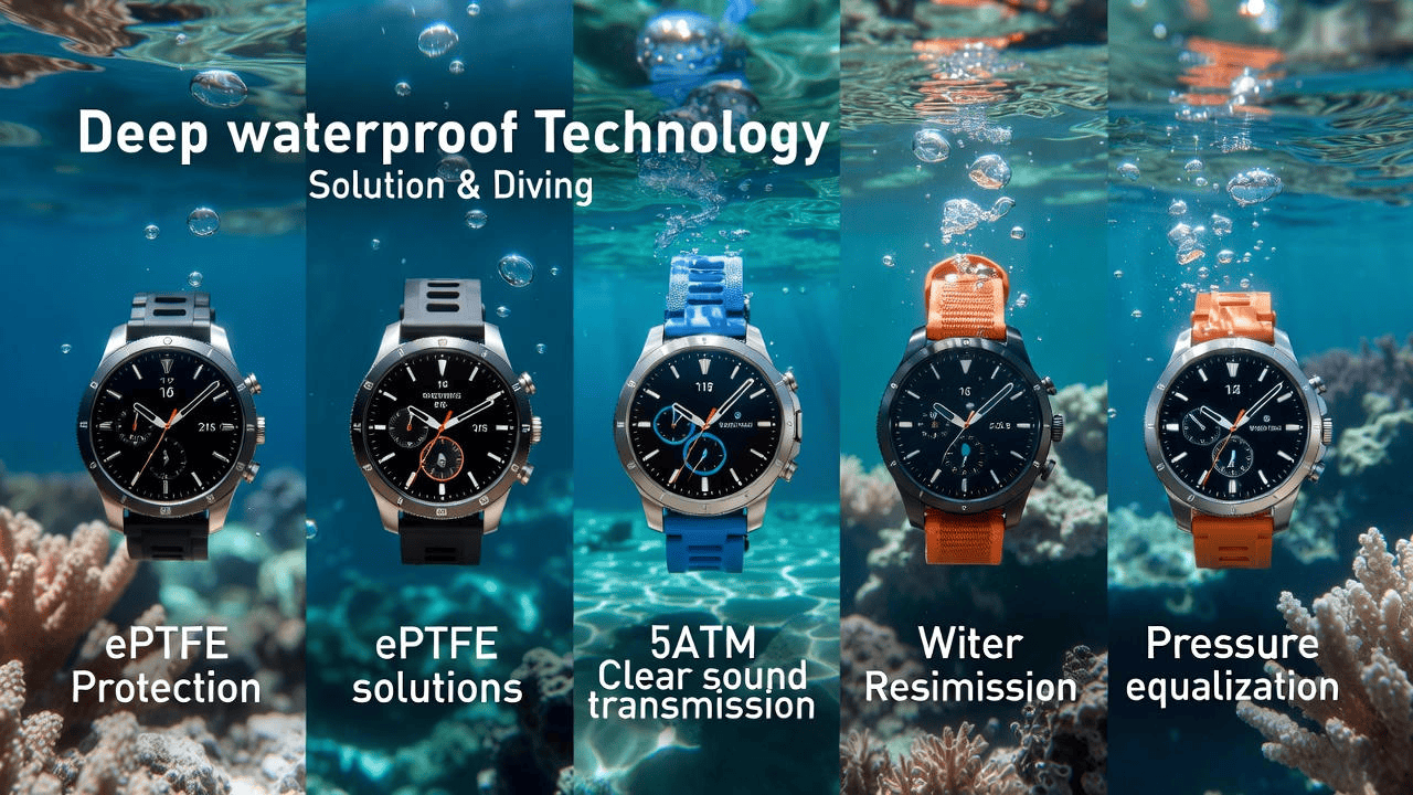 Deep Waterproof Technology for Smartwatches: Standards, Challenges, and ePTFE Protection Solutions 1 3dc9b45