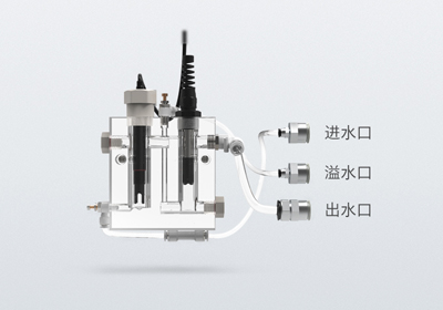 Membrane residual chlorine sensor