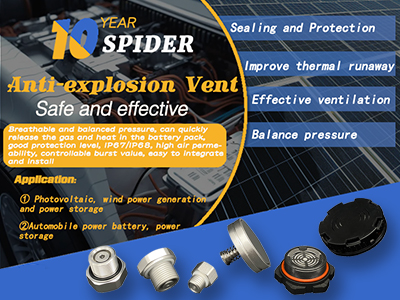 SST-Porous ®HighFlow pressure relief valve