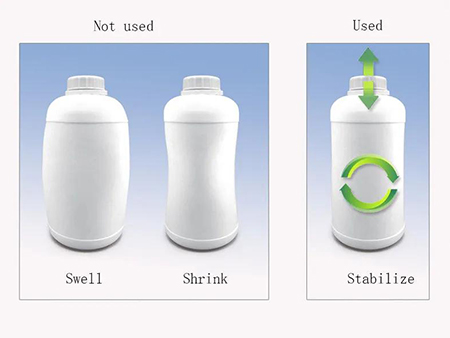 SST-Porous®D17 breathable vent plug（application：packing  for inorganic fertiliver、pesticide、organic fertiliver、hydrogen peroxide）